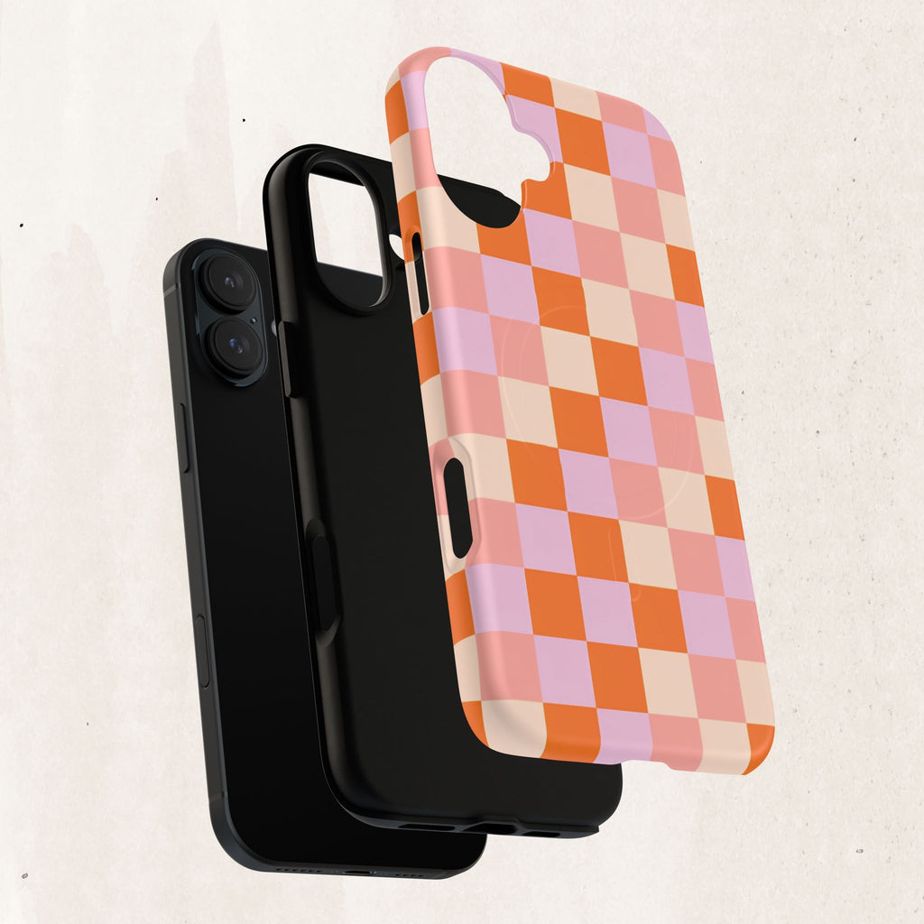 Checkerboard Magnetic Phone Case