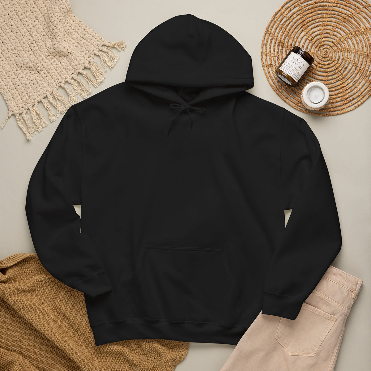 Black Ribbon Book Club Pullover Hoodie