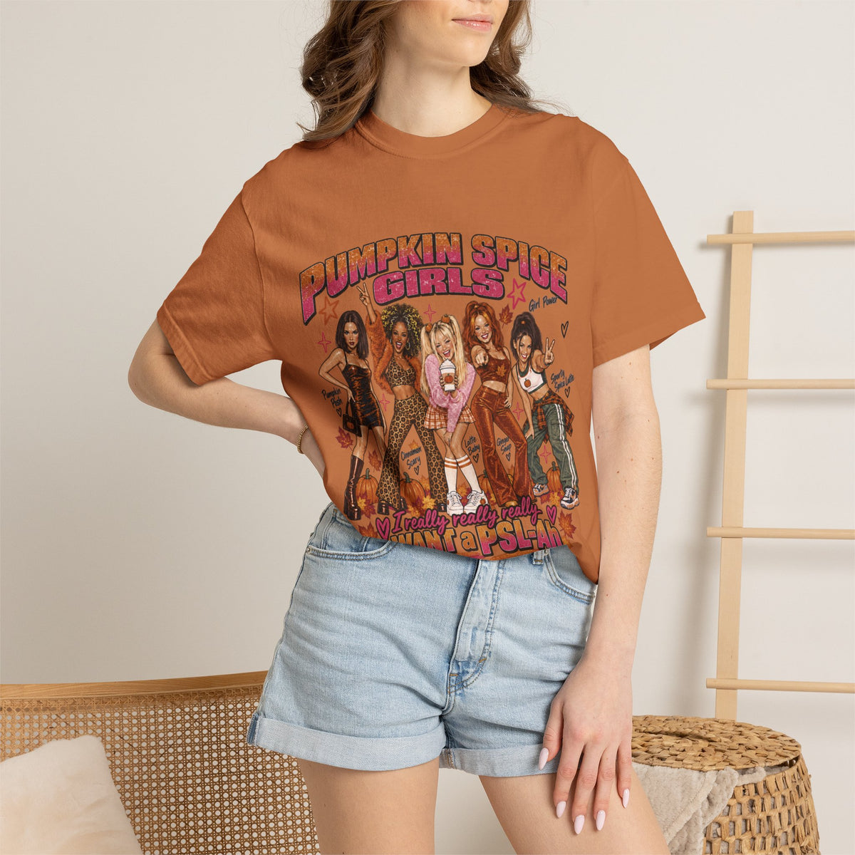 Pumpkin Spice Girl Graphic Tee