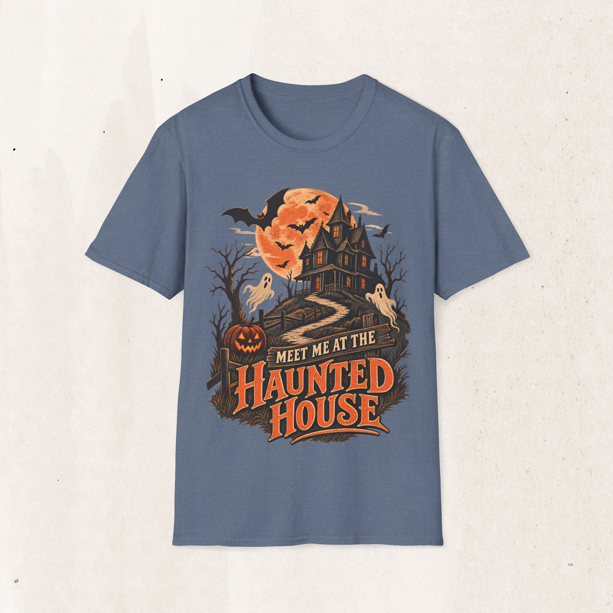 Haunted House Halloween Tee