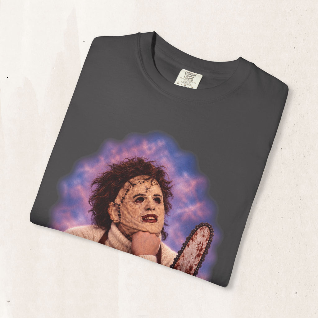 Leatherface 80's Portrait Tee
