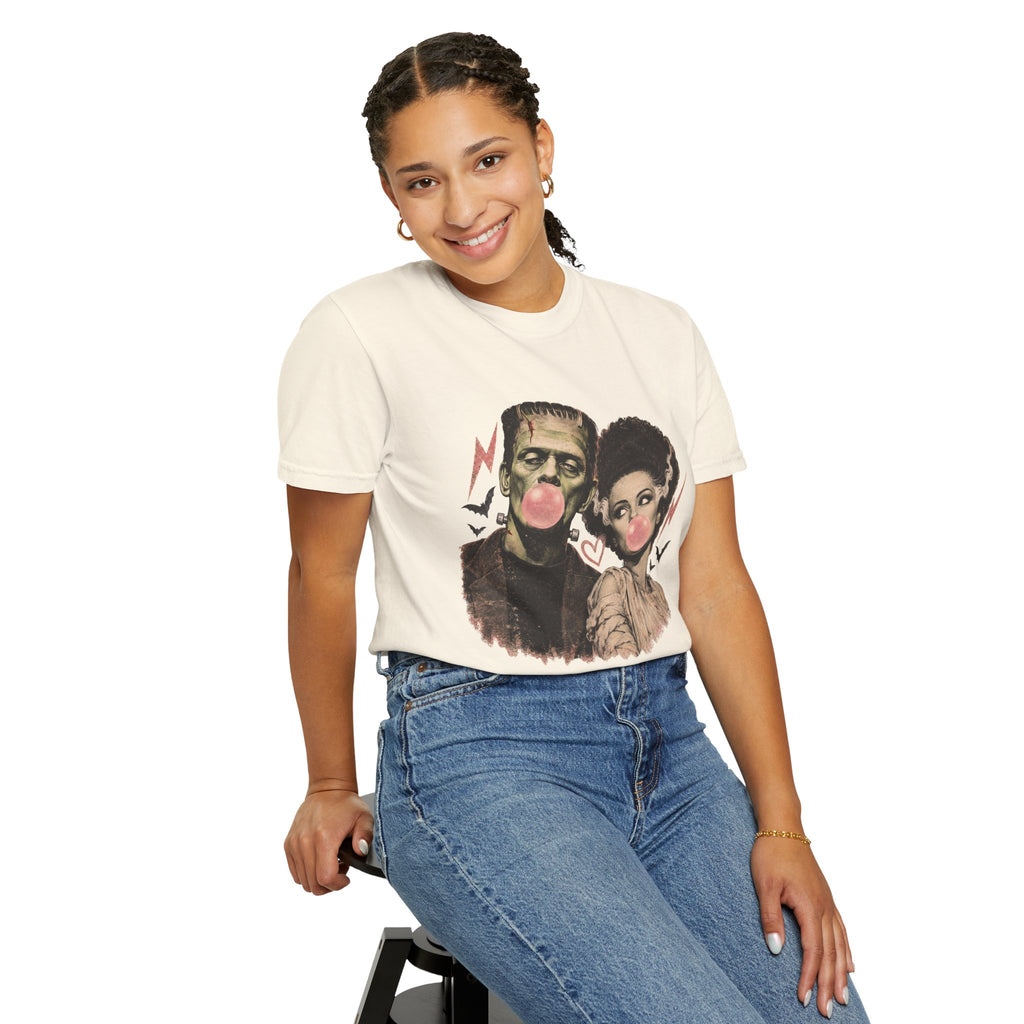 Frankenstein & Bride Bubblegum Vintage Tee