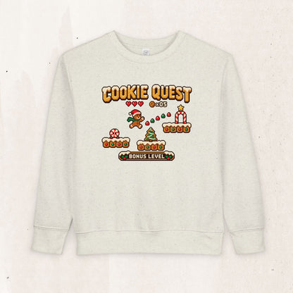 Christmas Cookie Quest Toddler Sweatshirt