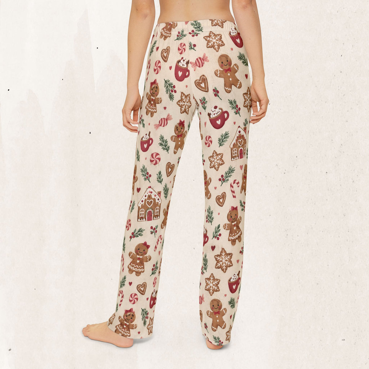 Kids Gingerbread Holiday Pajama Pants