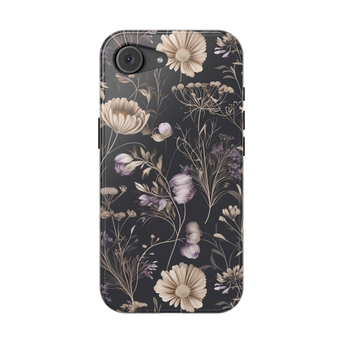 Dark Floral Magnetic Phone Case, alternate view