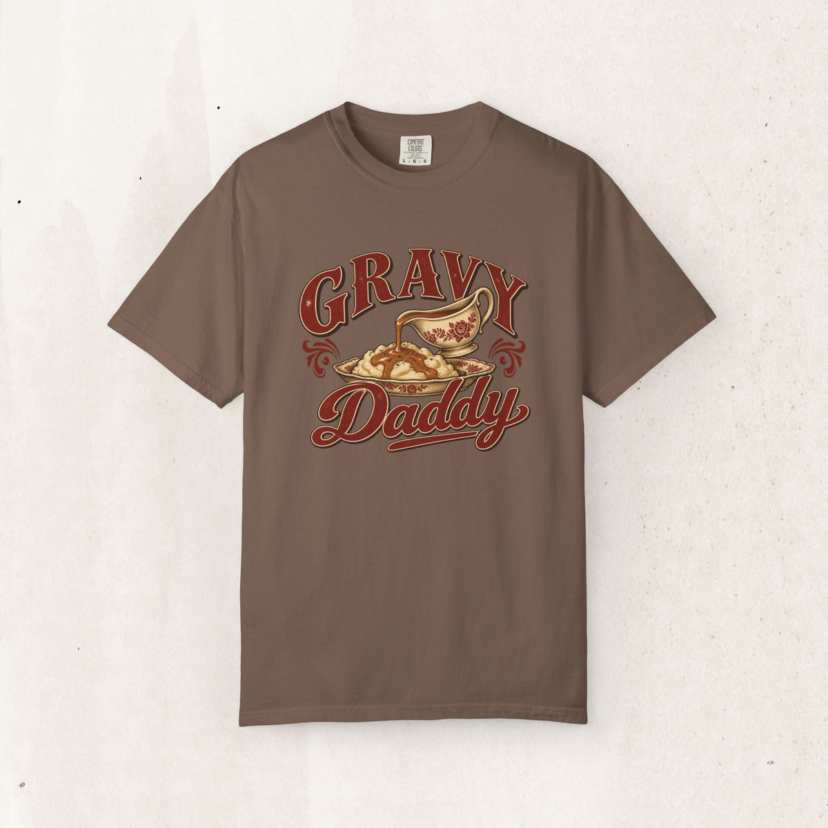 Gravy Daddy T-Shirt — Vintage Comfort Food Graphic Tee for Foodie Dads