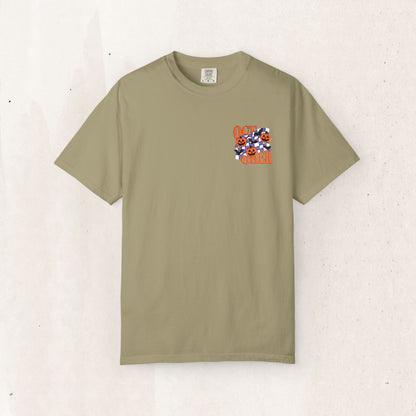 Embroidered Retro "October" Halloween Tee