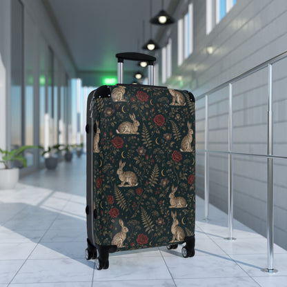 Vintage Rabbit & Rose Luggage