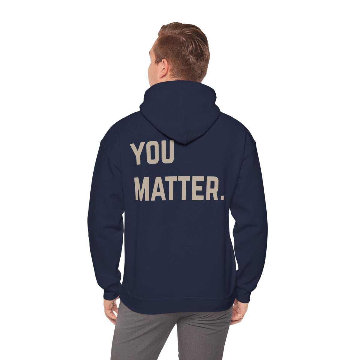 You Matter. Hoodie | Suicide Awareness Back Print Pullover