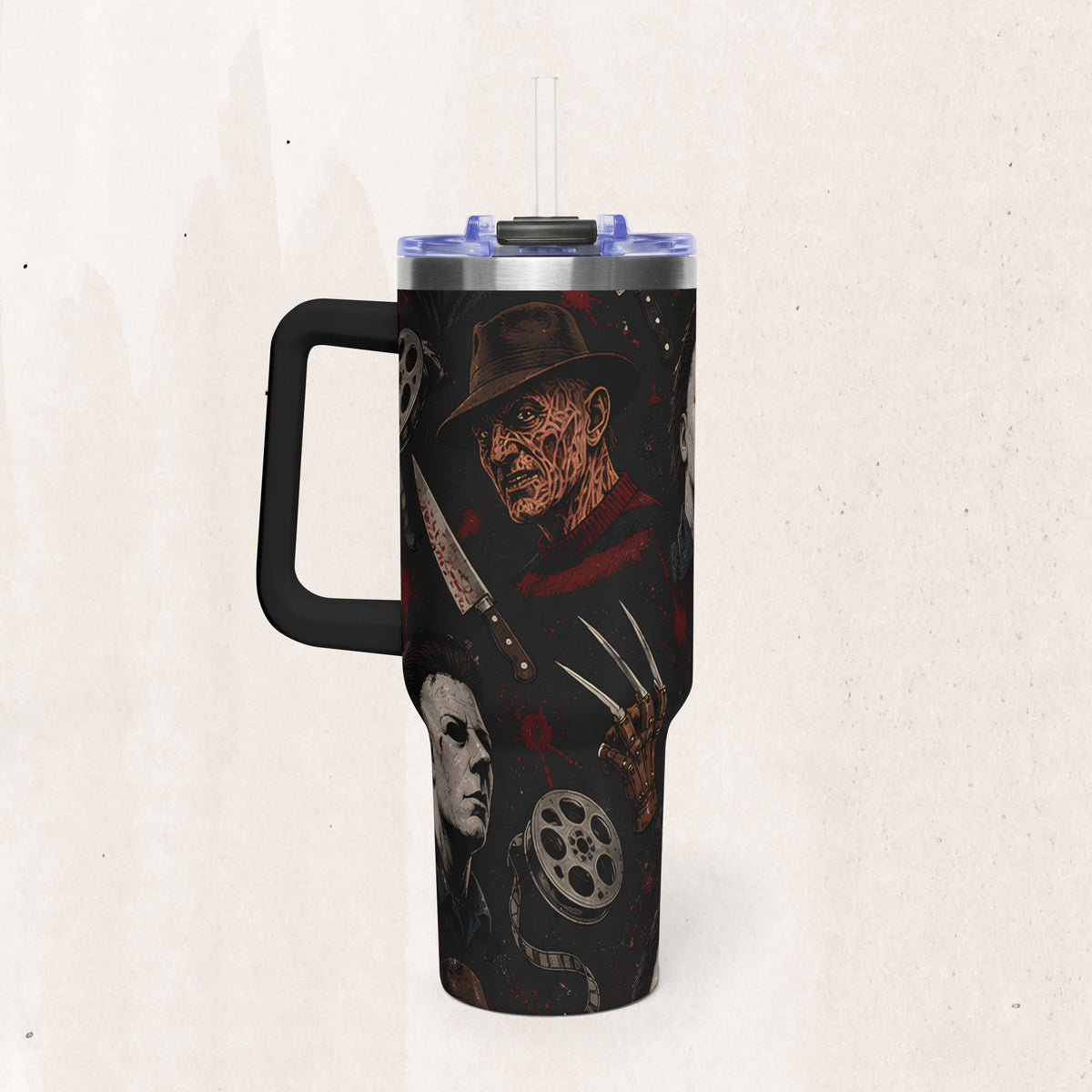 Horror Icons Vacuum Tumbler (40 oz)