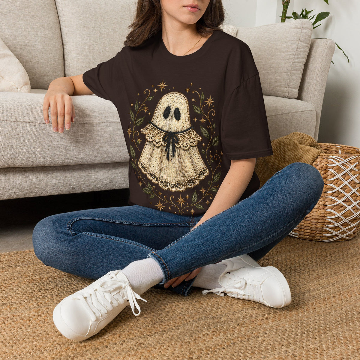 Vintage Lace Ghost Tee