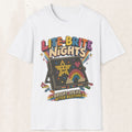 Lite-Brite Graphic Tee – Retro 80s Toy Shirt – White
