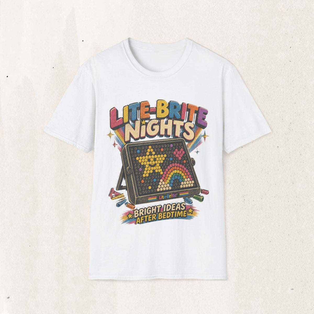 Lite-Brite Graphic Tee