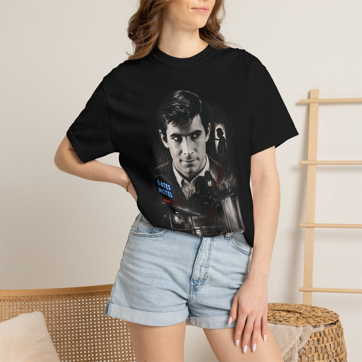 Psycho Bates Motel Graphic Tee