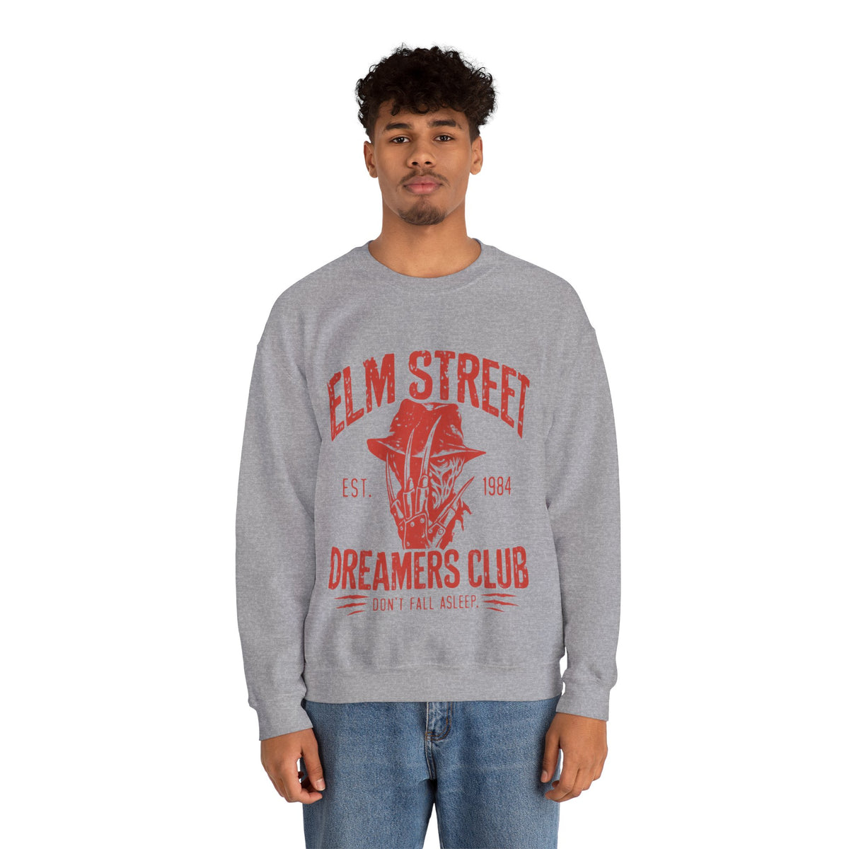 Elm Street Dreamers Club Crewneck Sweatshirt