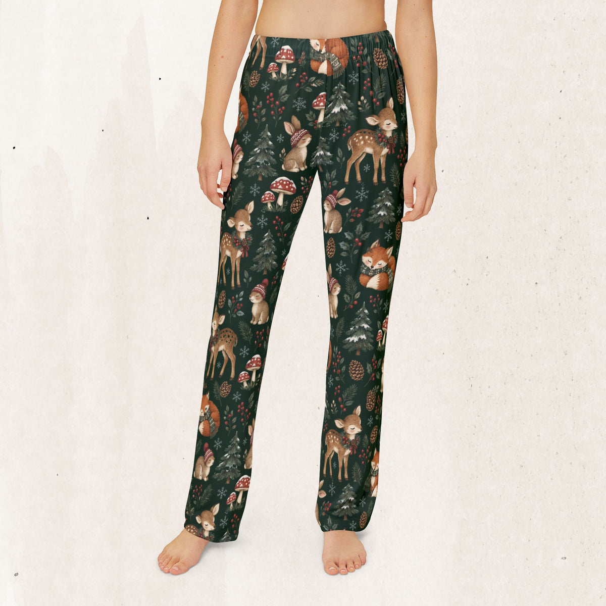 Kids Woodland Holiday Pajama Pants