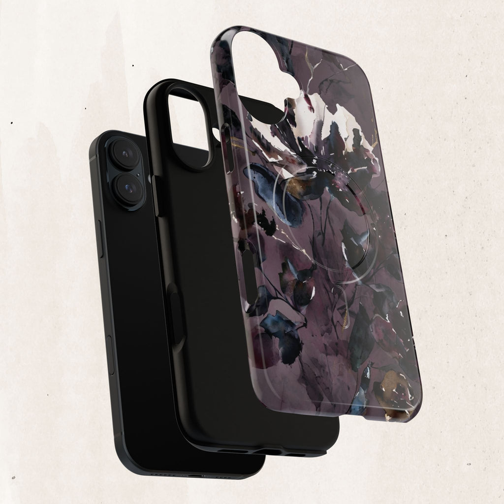 Floral Noir Magnetic Phone Case