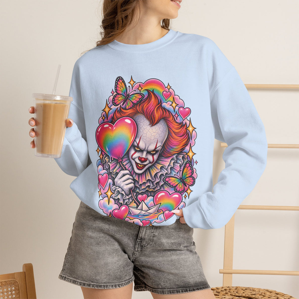 Pennywise Rainbow Crewneck Sweatshirt