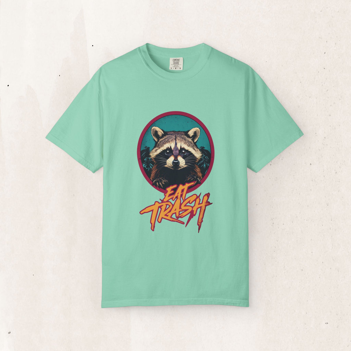 Raccoon 'Eat Trash' Graphic Tee