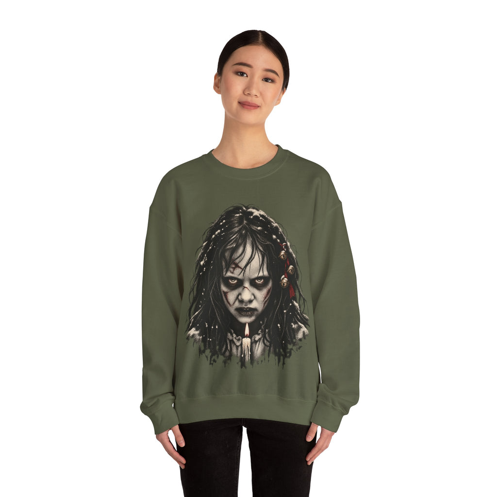 Exorcist Christmas Crewneck Sweatshirt