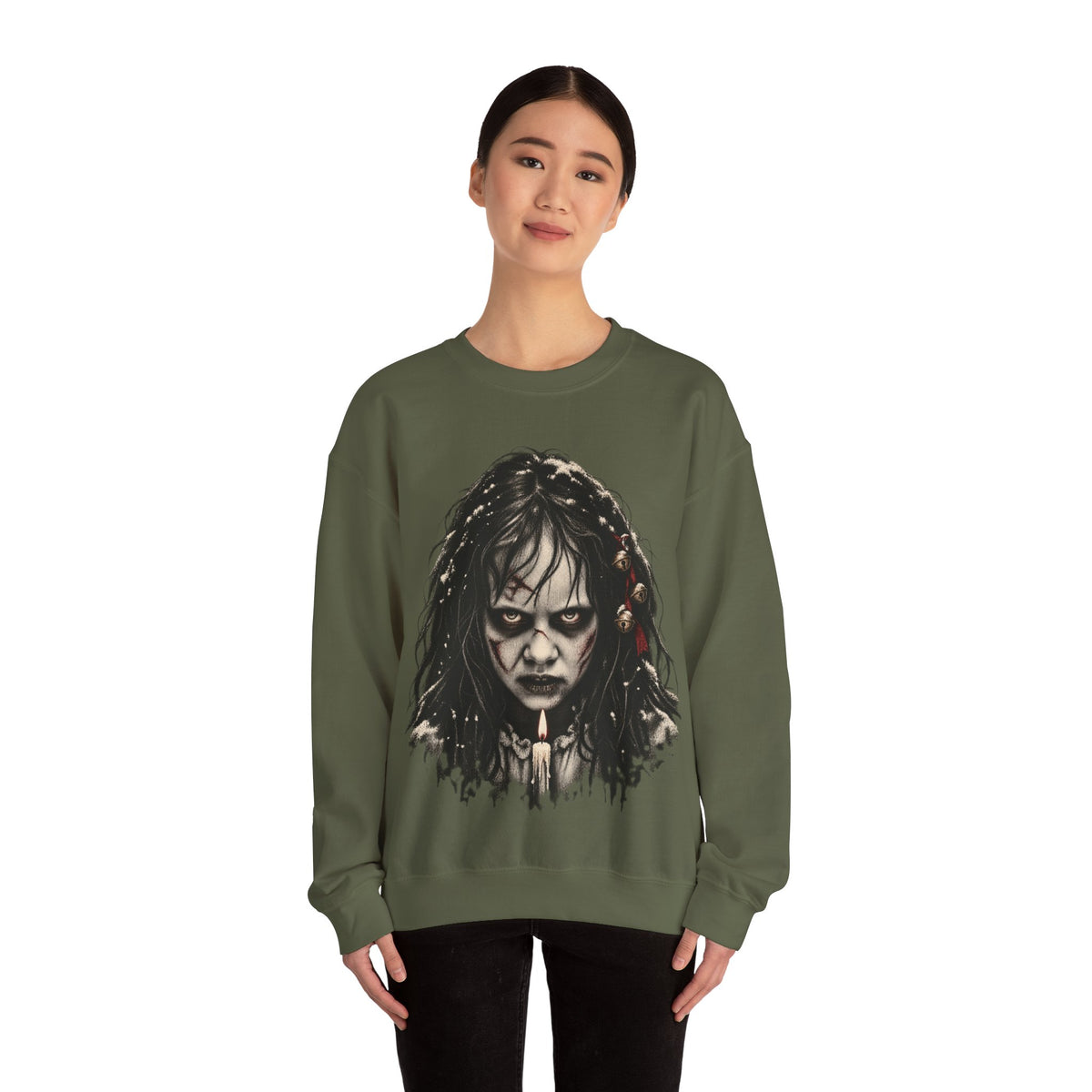 Exorcist Christmas Crewneck Sweatshirt