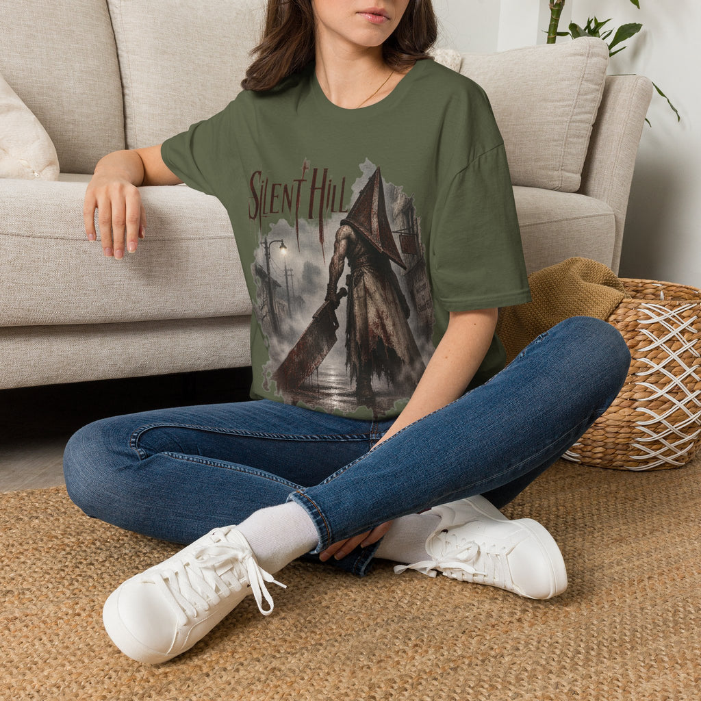 Silent Hill Graphic T‑Shirt — Pyramid Head Horror Tee