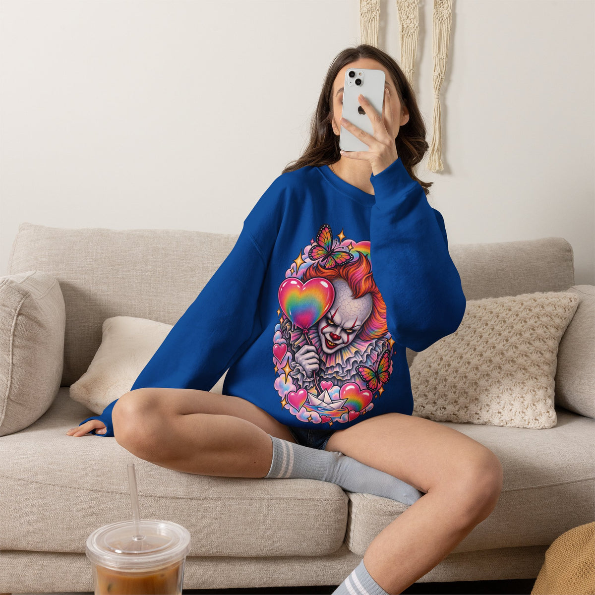 Pennywise Rainbow Crewneck Sweatshirt