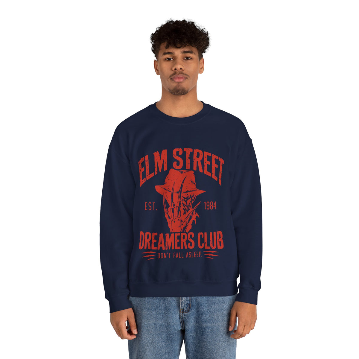 Elm Street Dreamers Club Crewneck Sweatshirt