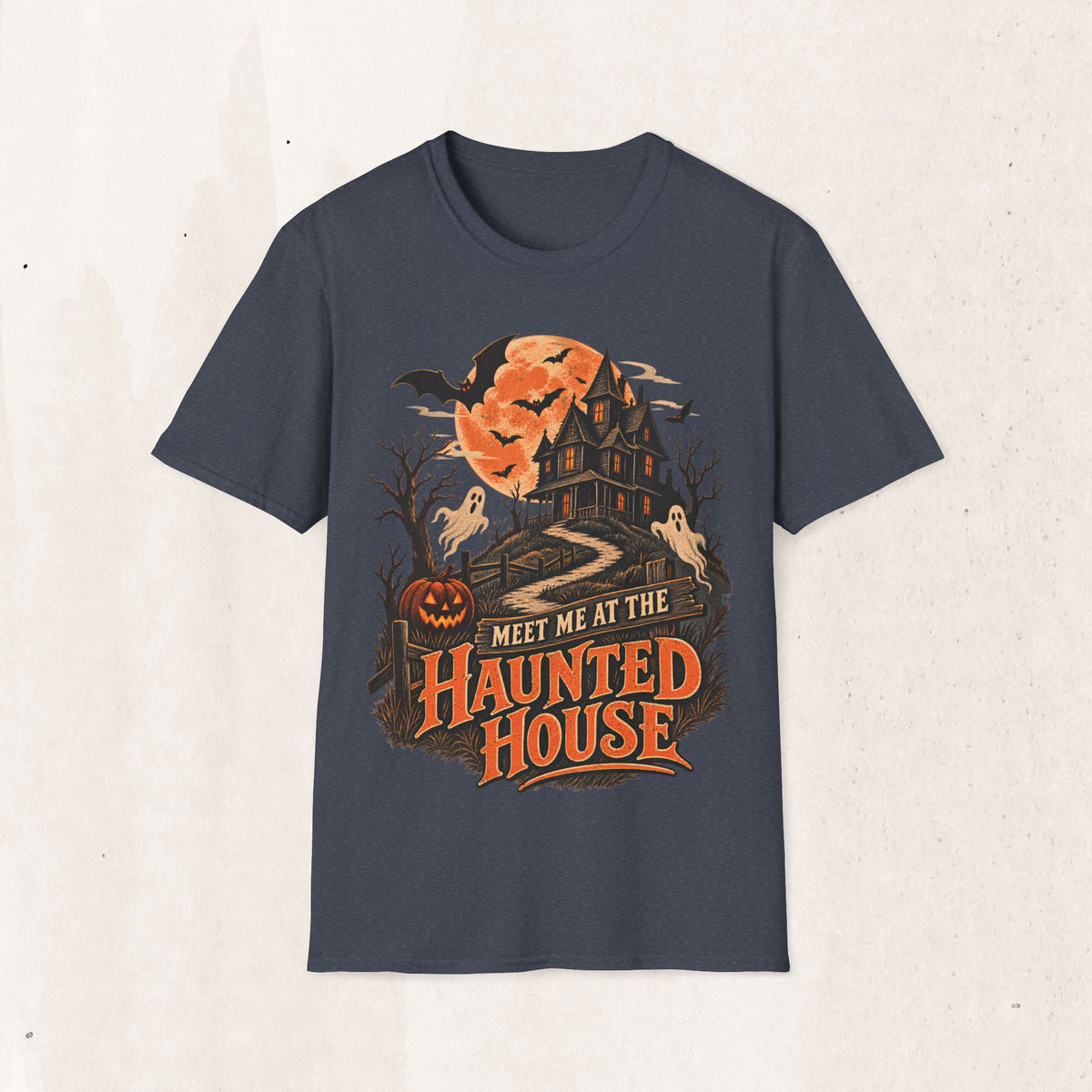 Haunted House Halloween Tee