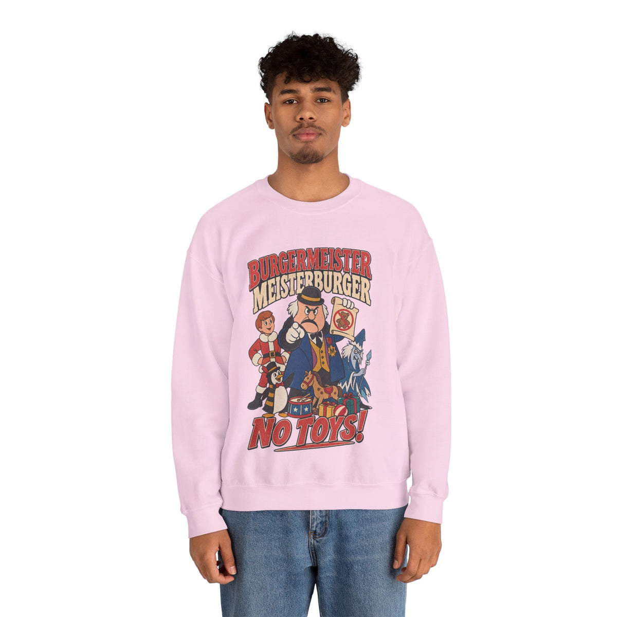 Meisterburger 'No Toys!' Crewneck Sweatshirt