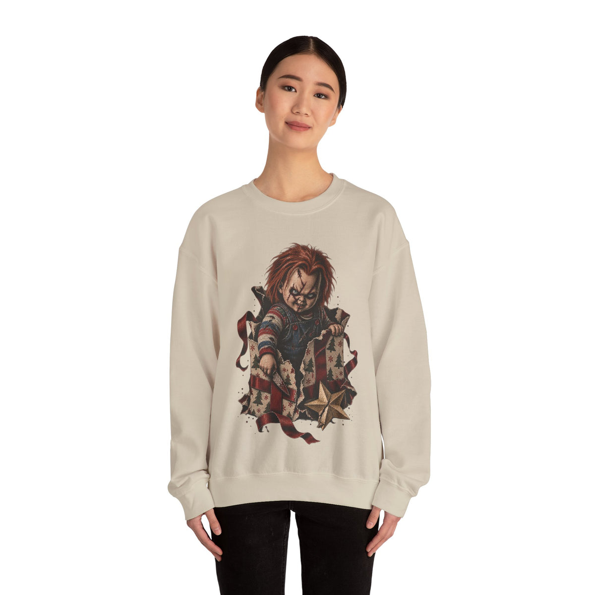 Chucky Christmas Crewneck Sweatshirt