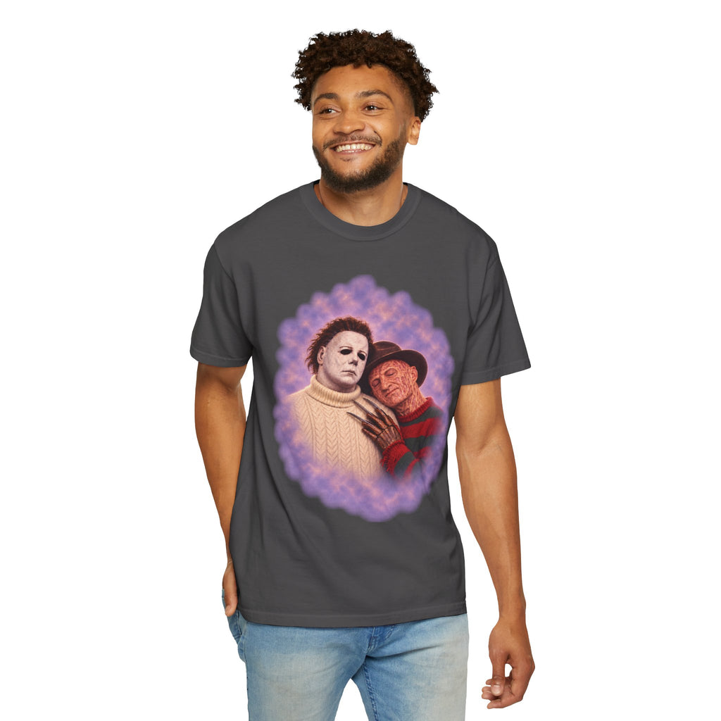 Michael Myers & Freddy Kreuger 80's Portrait Tee