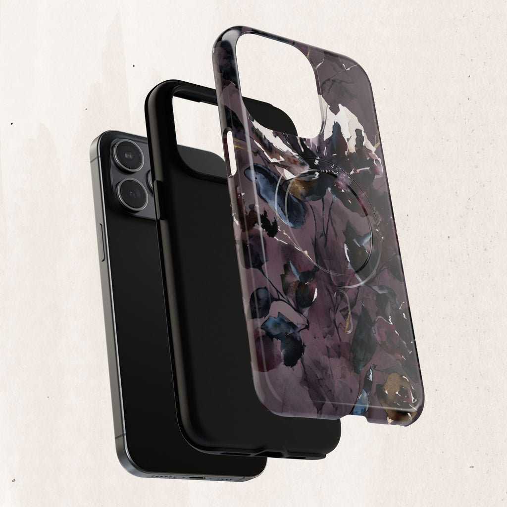 Floral Noir Magnetic Phone Case