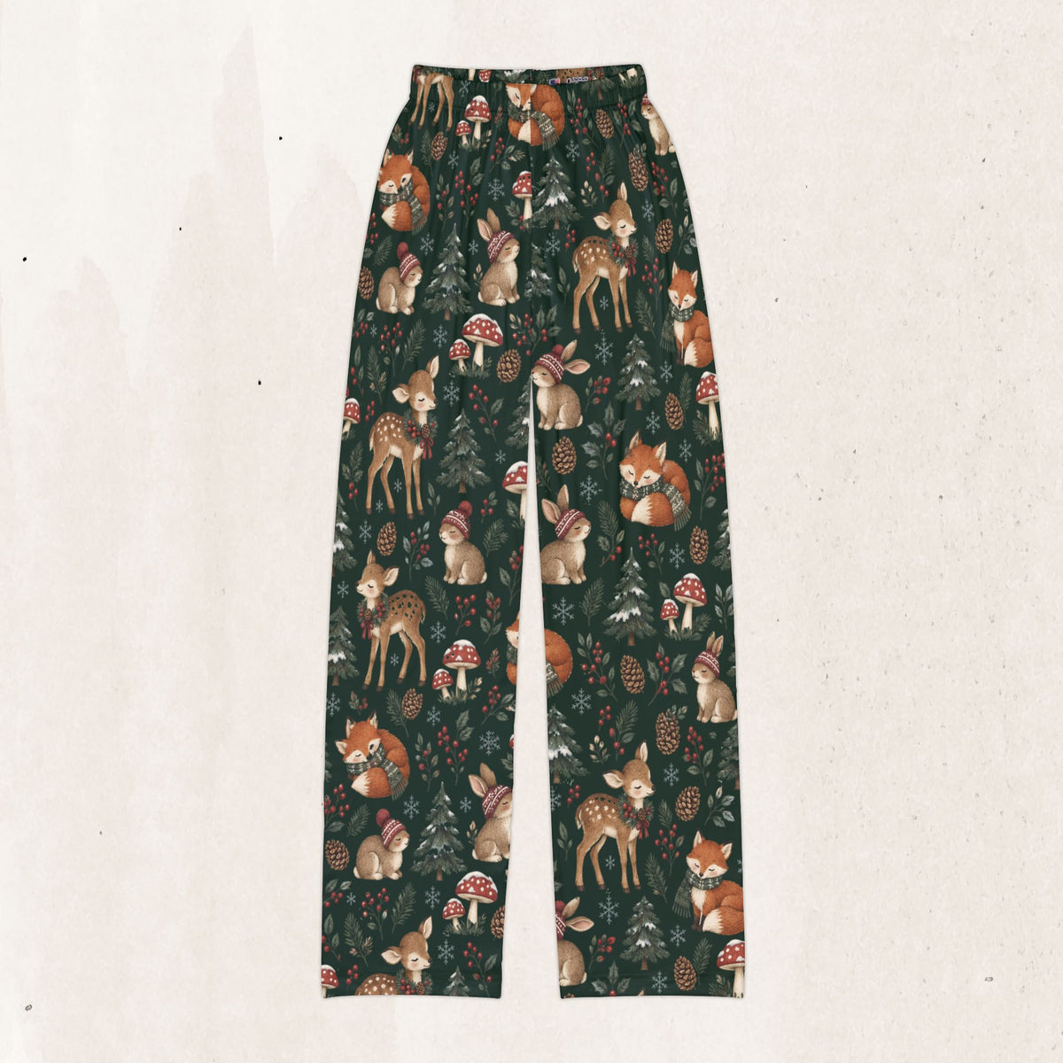 Kids Woodland Holiday Pajama Pants