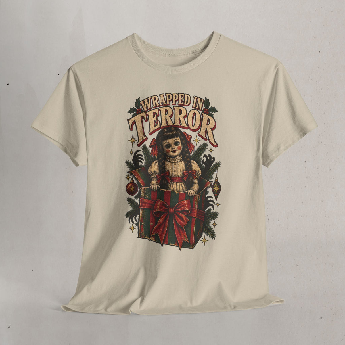 Haunted Doll Christmas Tee