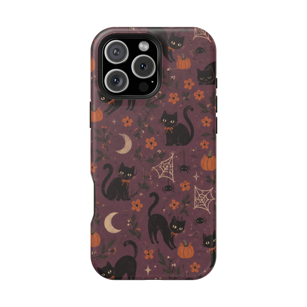 Halloween Black Cat MagSafe Phone Case, alternate view