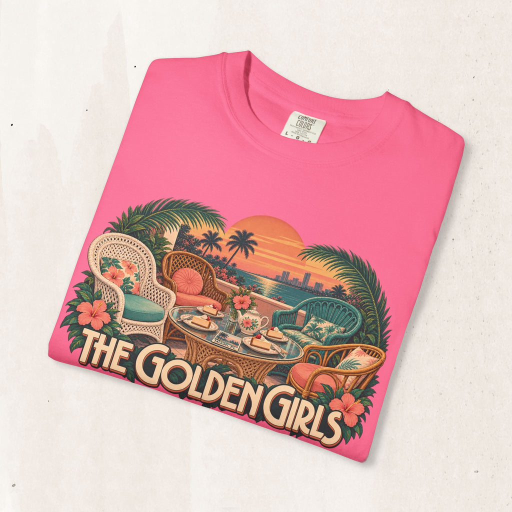 Golden Girls Retro Sunset Tee