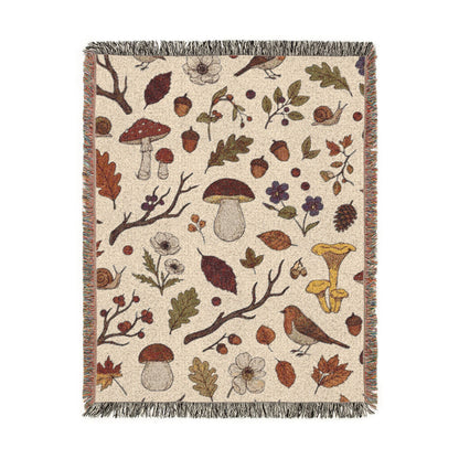 Autumn Forage Woven Blanket