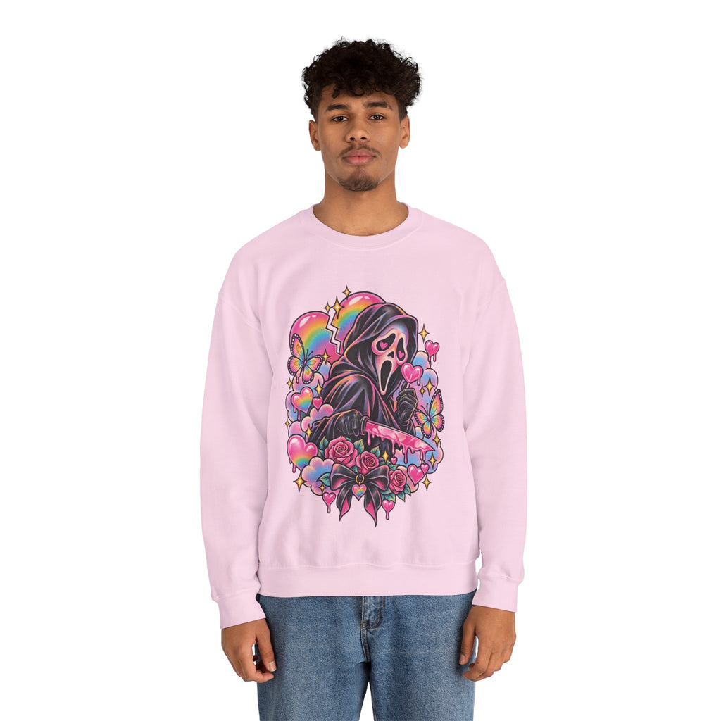 Ghostface Rainbow Crewneck Sweatshirt