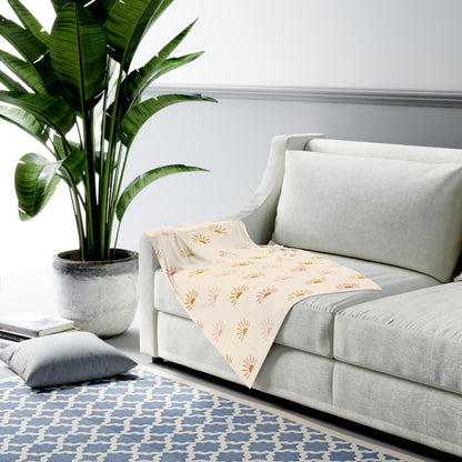 Boho Sunrise Baby Swaddle Blanket