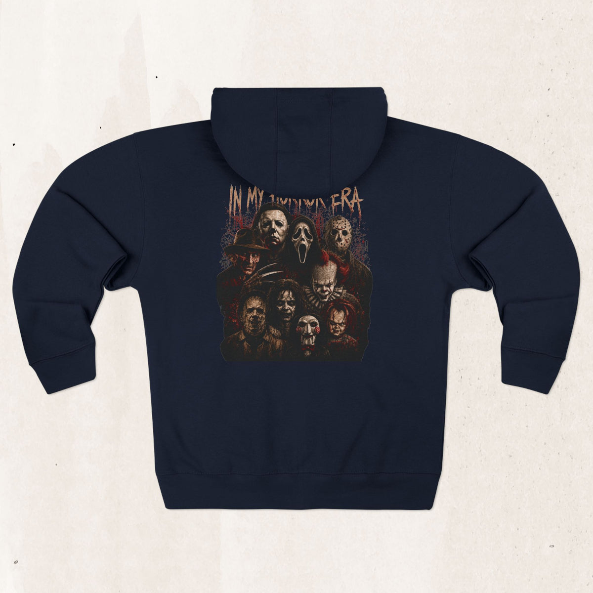 Horror Icons Zip-Up Hoodie