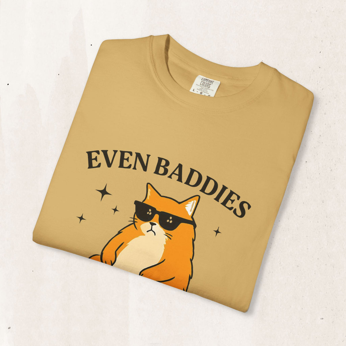 Even Baddies Get Saddies Cat Tee