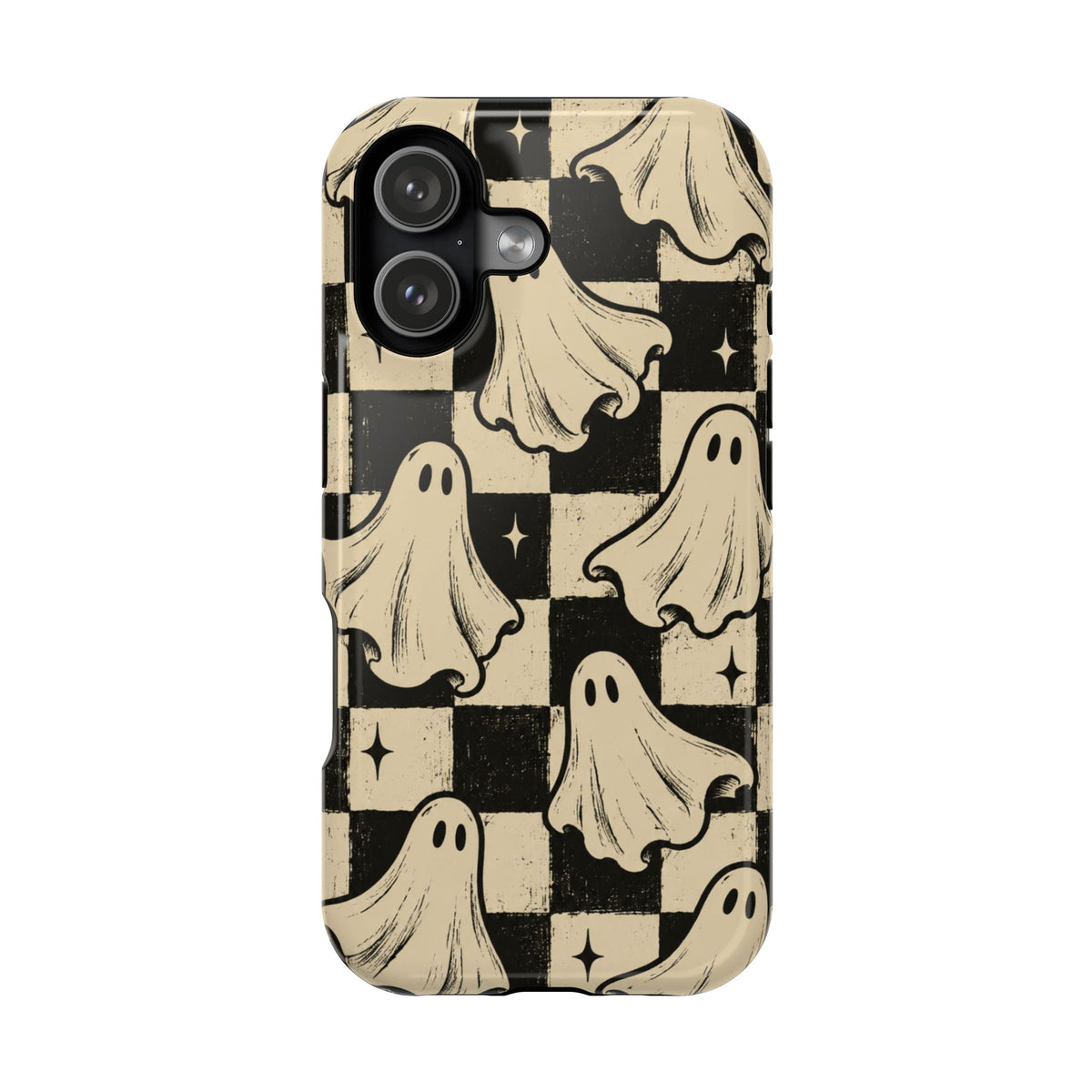 Ghost Checker Magnetic Phone Case, alternate view