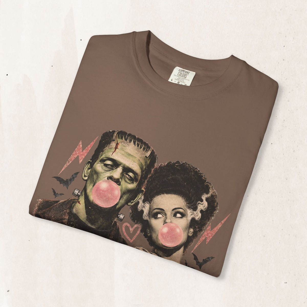 Frankenstein & Bride Bubblegum Vintage Tee