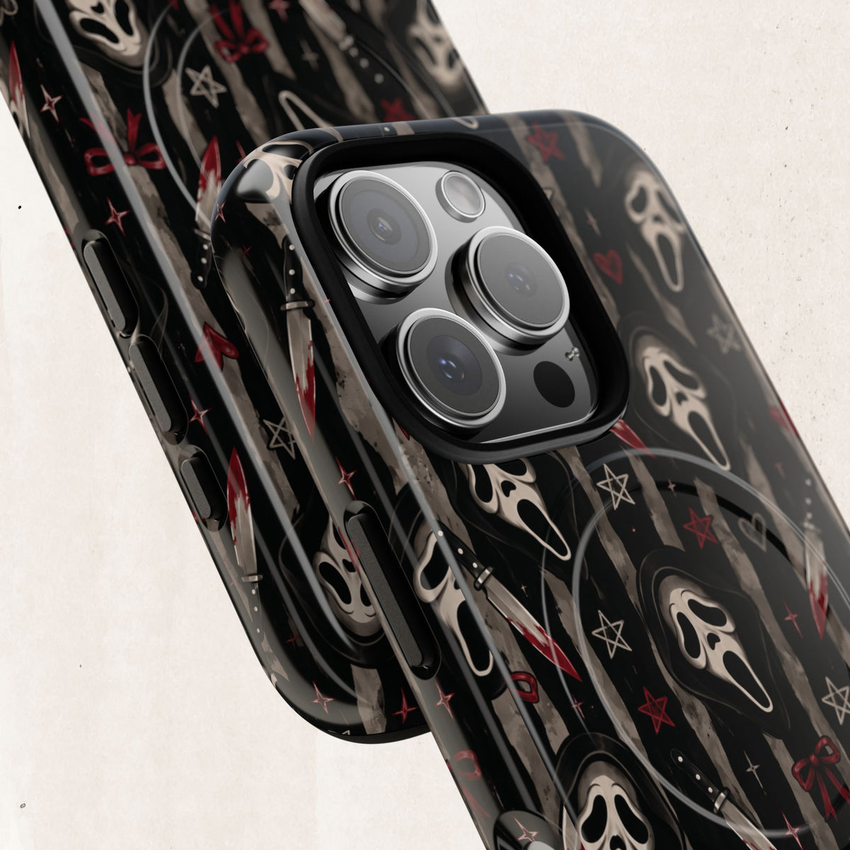 Ghostface Pattern iPhone Case