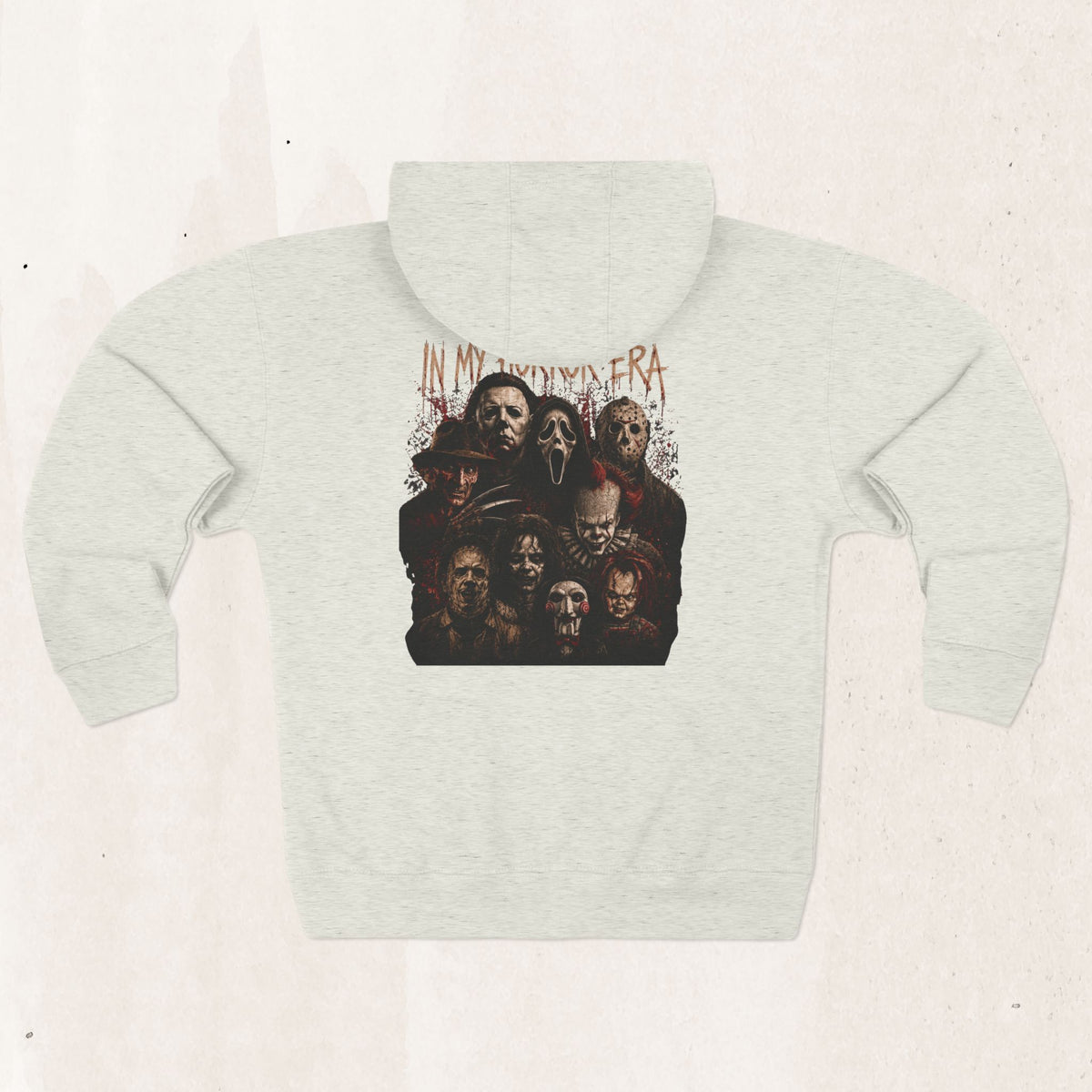 Horror Icons Zip-Up Hoodie