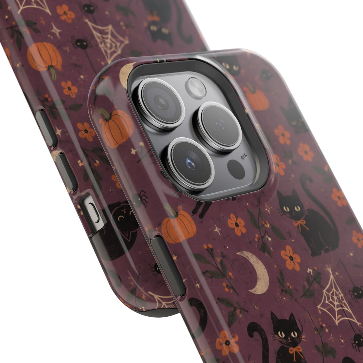 Halloween Black Cat MagSafe Phone Case, alternate view