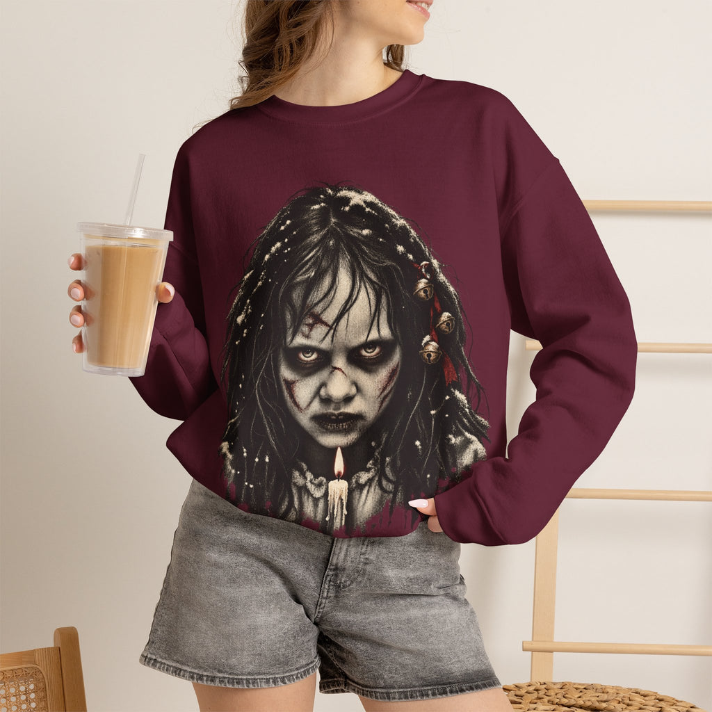 Exorcist Christmas Crewneck Sweatshirt