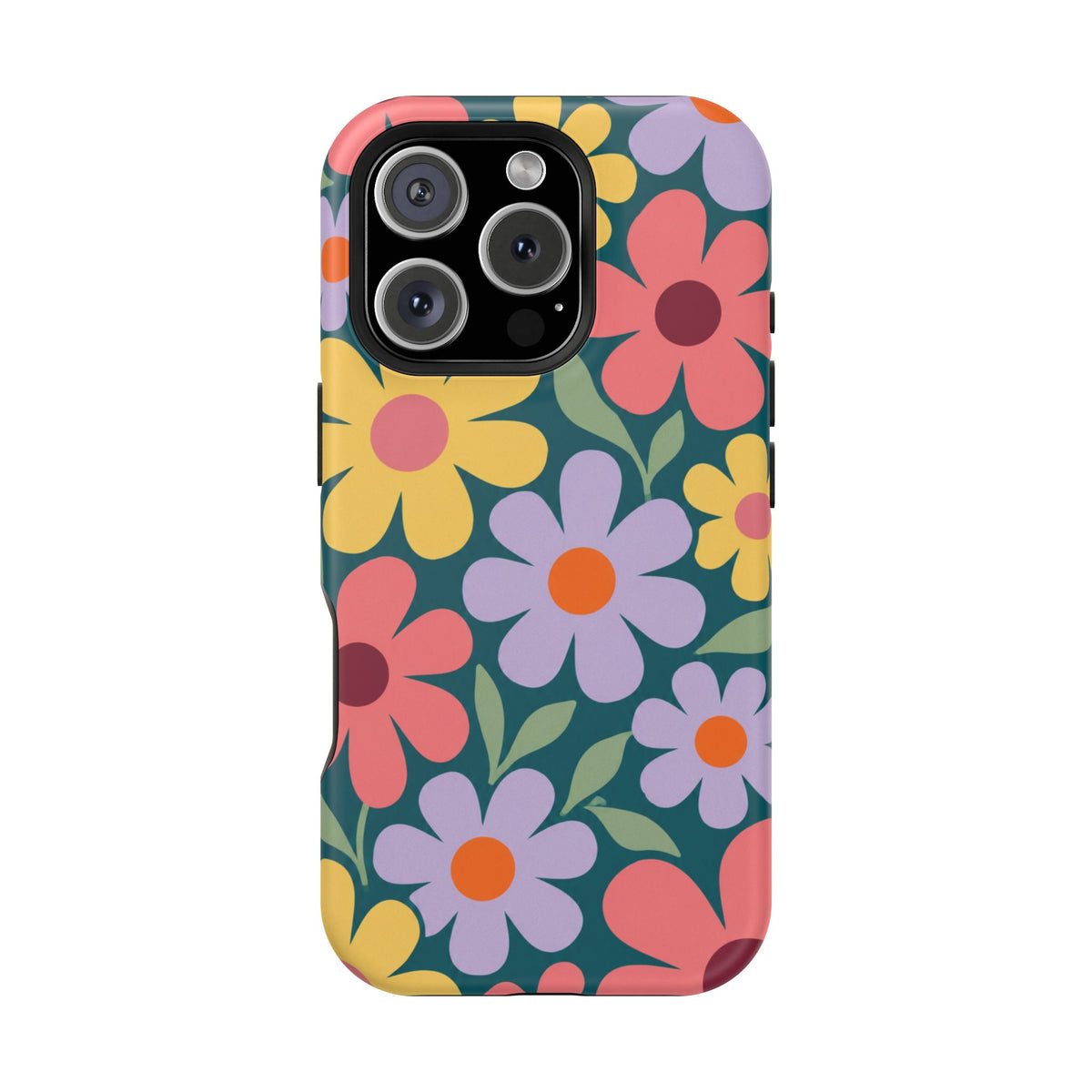 Retro Floral Phone Case, alternate view