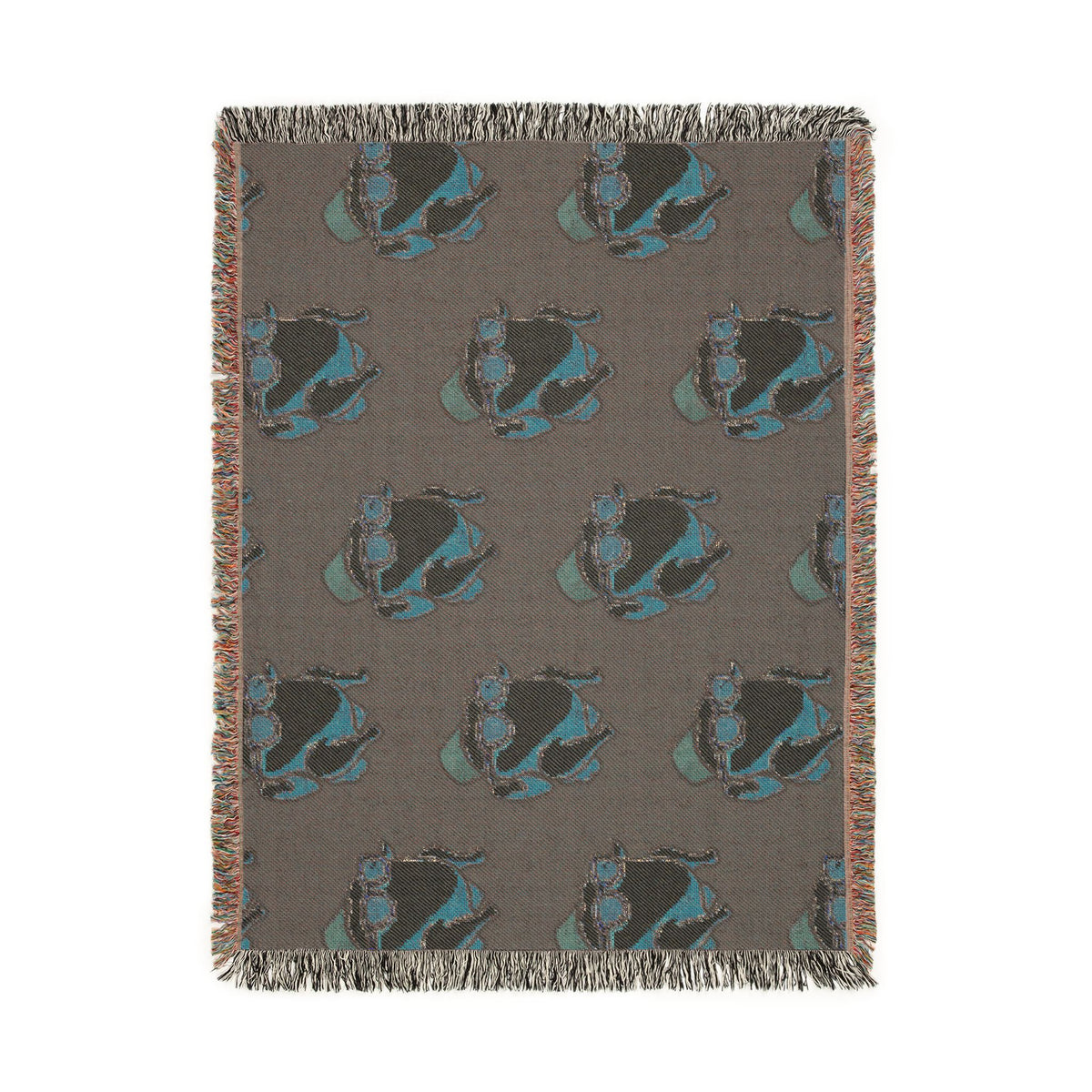 FRIENDS Turkey Pattern Woven Blanket Printify